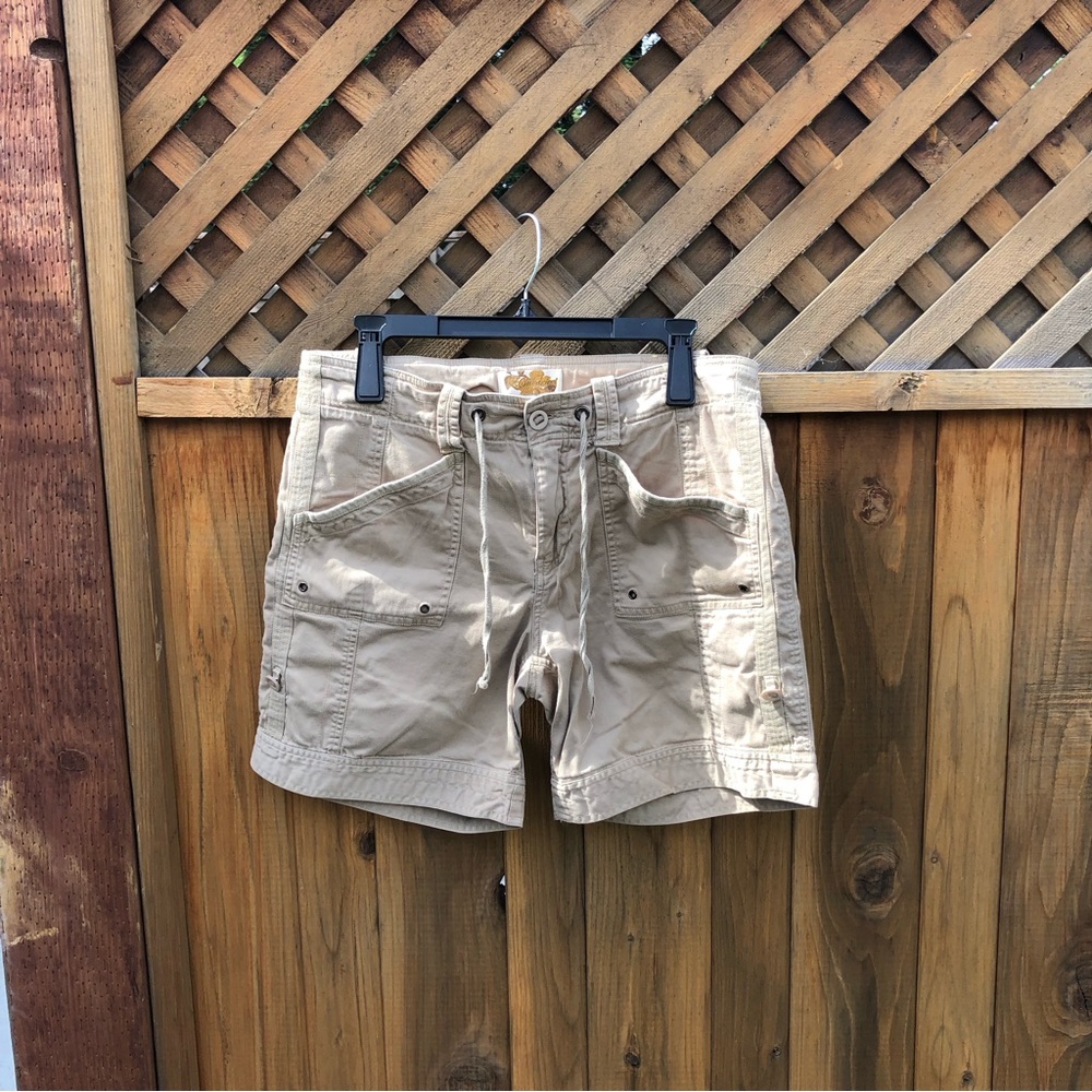 Z. Cavaricci Shorts Casual Cargo String Beige